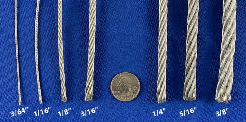 How To Measure What Size Stainless Steel Cable I Have?