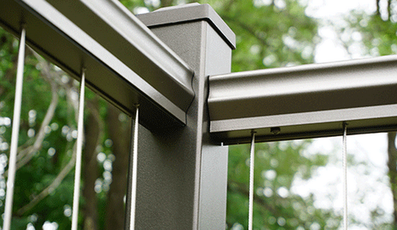Vertical stainless steel cable railing kits_1