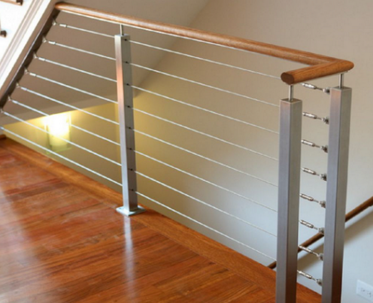 stainless steel cable deck railing_1
