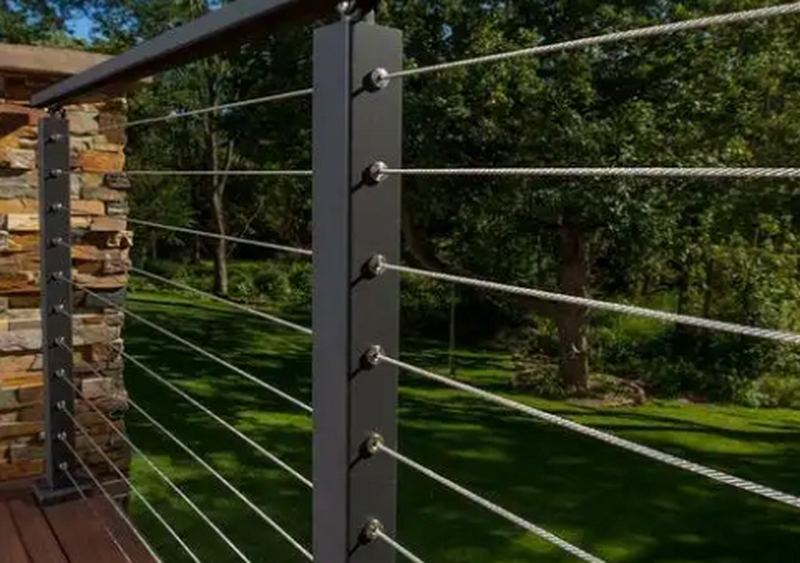 stainless steel cable deck railing_4